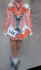 Irish dancing dress