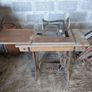 Singer sewing machine and bench Image 2