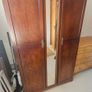 Mirrored wooden wardrobe Image 2