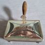 Vintage  F.B. ROGERS Silver Co. Cigarette Butler Image 5