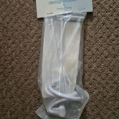 White Swag Holder