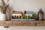 handcrafted tiny wooden cottage!