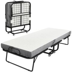 Folding Guest Bed with Mattress