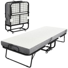 Folding Guest Bed with Mattress