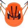 Toddler Swing Set with Safety Harness Orange Image 5
