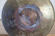 brass artillery shell