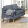2 seater sofa grey Image 2