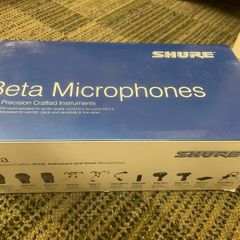 Shure beta 53A bass drum mic
