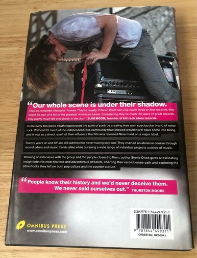 Psychic Confusion: The Sonic Youth Story - Stevie Chick (Hardback First Edition)