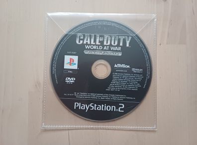 Call of Duty - World at War - Final Fronts PlayStation 2 PS2 Disc Only