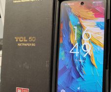 TCL 50 NxtPaper 5G Moon Gray 256GB + 8GB Dual-SIM Unlocked (New Display Technology)
