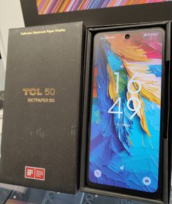 TCL 50 NxtPaper 5G Moon Gray 256GB + 8GB Dual-SIM Unlocked (New Display Technology)