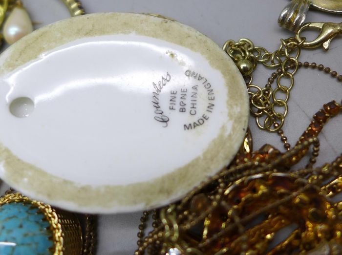 Vintage Mystery Jewelry lot including Kirks Follyand Sarah Coventry