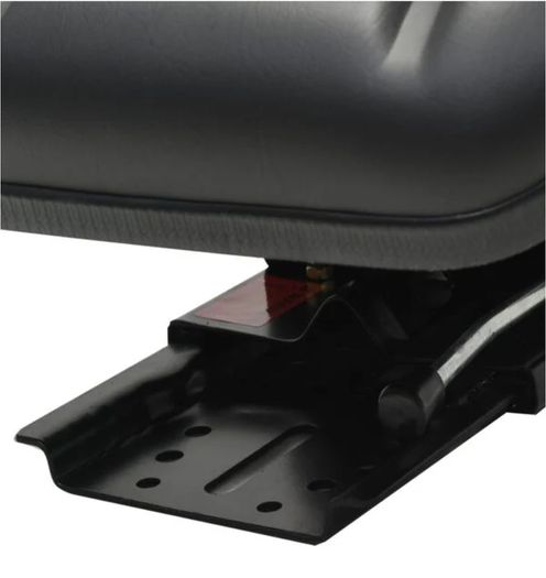 Tractor Seat with Suspension Black