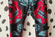 Sugar Skull Leggings size L. 12/14