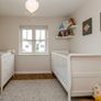 Mamas and Papas Mia White Sleigh Cot - convertible to Toddler Bed Image 2