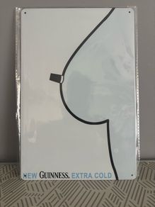 guinness metal wall signs