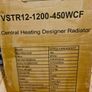 White towel radiator 1200x450mm Image 7