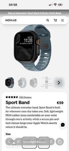 nomad apple watch