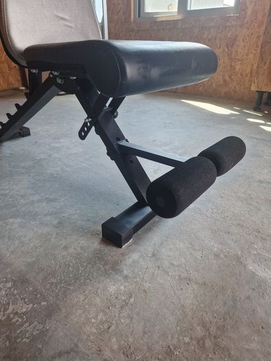 Adjustable Weight Bench, Weights and Resistance Bands