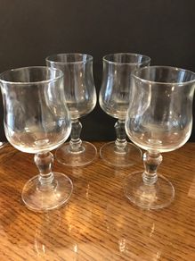 Tulip Shaped Glasses