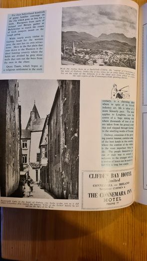 1966 See Ireland Adevrtising Tourist Book. The Scenic, Cultural And History. First Edition. Large Volume Book In Very Good Condition.