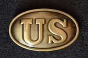 Us Civil War Type Buckle.