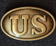 Us Civil War Type Buckle.