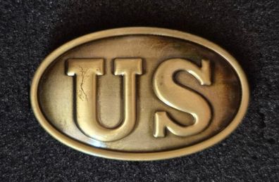 Us Civil War Type Buckle.