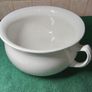 Vintage 1930s White Porcelain Chamber Pot X 2 Image 4