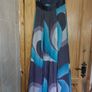 Monsoon silk vintage maxi dress size 10 (free postage) Image 8