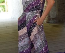closet london sequin jumpsuit