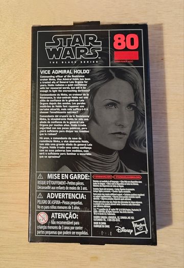 Star Wars Vice Admiral Holdo 6" Scale Black Series New & Unopened