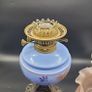 Antique Victorian Oil Lamp cast iron base 19th century Image 5
