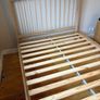 solid oak bed frame Image 2