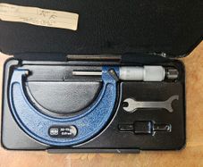 Moore and Wright 1966M 50-75 mm micrometer