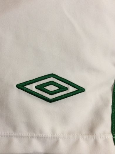 Ireland Football. Official Umbro Mens Home Shorts. Collect In Dublin Or Receive Via Post.