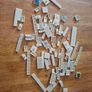 Selection of light tan Lego flat plates Image 5