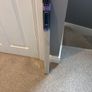 Blackout Roller Blind 60cm Linen Image 4
