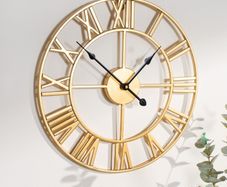 gold clock