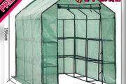 Greenhouse Grow House with 8 Shelves,143 x 216 x 195 cm (FREE POSTAGE)