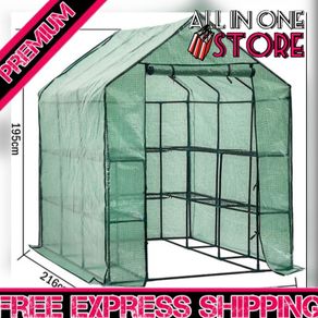 Greenhouse Grow House with 8 Shelves,143 x 216 x 195 cm (FREE POSTAGE)
