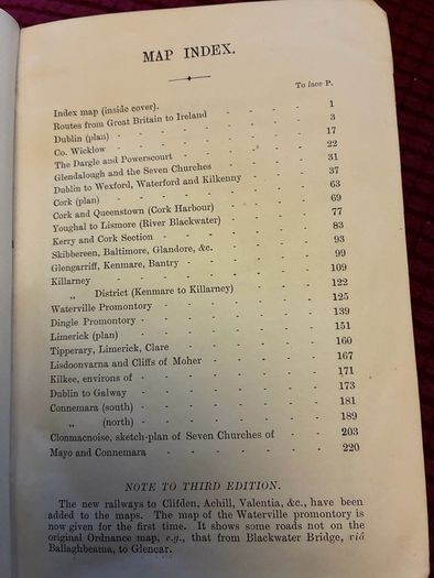 1895 Edition Thorough Guides- Ireland Part 2