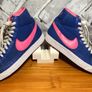 Nike Blazer Ladies/Girls UK3 EUR35.5 Casual Hi Top Trainers Blue/Pink   S-B Image 7