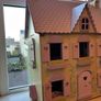 Large wooden dolls house Image 6