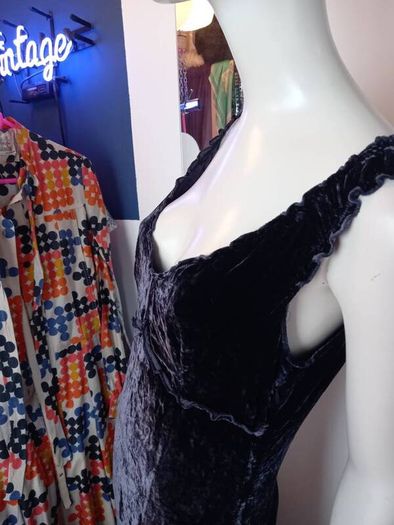 Sisley Velveteen Bohemian Dress