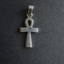 Sterling Silver Ankh Egyptian Cross Pendant Image 2