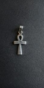 Sterling Silver Ankh Egyptian Cross Pendant