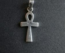 Sterling Silver Ankh Egyptian Cross Pendant