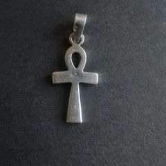 Sterling Silver Ankh Egyptian Cross Pendant